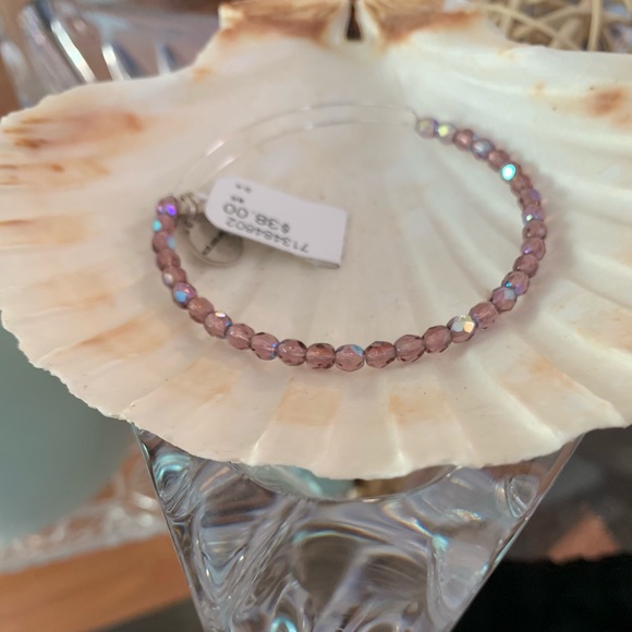 Alex and Ani Jewelry - Alex and Ani Pink Crystal Bracelet